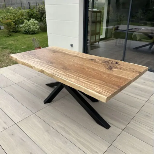 table-de-salon-chene-brun-massif